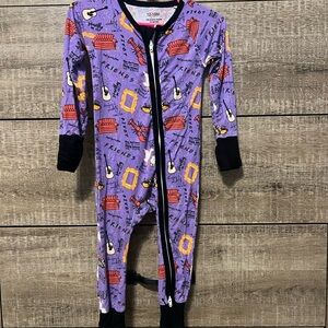 Purple Friends Themed Kids One Piece